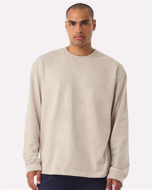 BELLA  CANVAS 4651 Unisex 7.5 oz Heavyweight Long Sleeve Tee - Front view