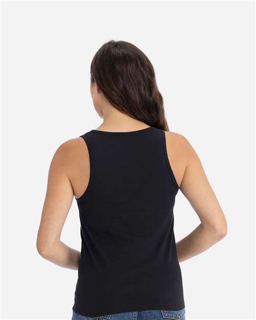 Next Level 3933 Women's Cotton Tank - Back view