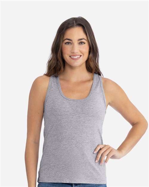 Next Level 3933 Women's Cotton Tank - Front view