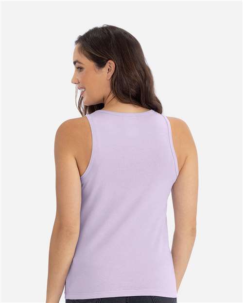 Next Level 3933 Women's Cotton Tank - Back view