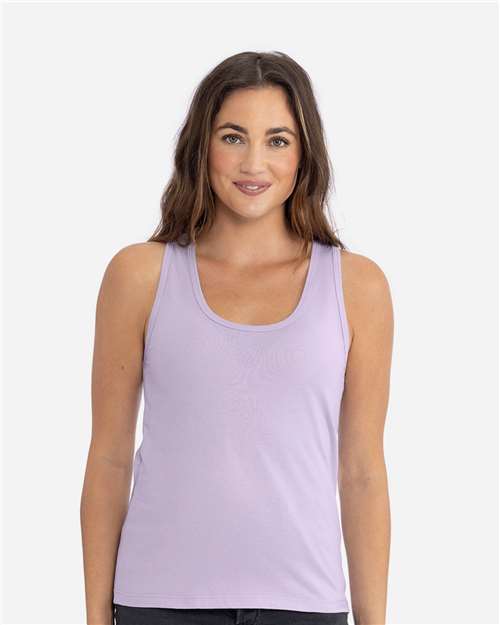 Next Level 3933 Women's Cotton Tank - Front view
