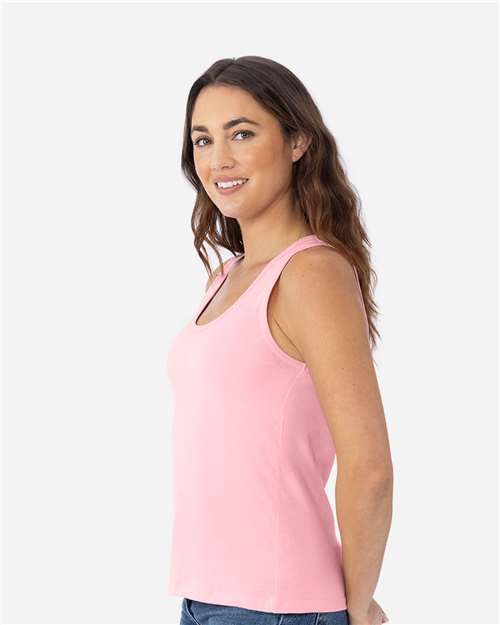 Next Level 3933 Women's Cotton Tank - Side view