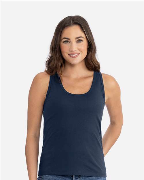 Next Level 3933 Women's Cotton Tank - Front view