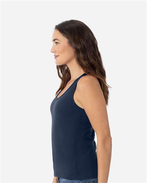 Next Level 3933 Women's Cotton Tank - Side view