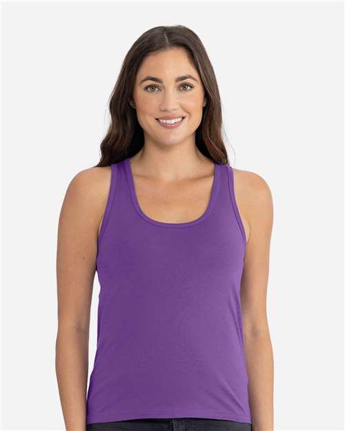 Next Level 3933 Women's Cotton Tank - Front view