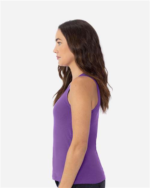 Next Level 3933 Women's Cotton Tank - Side view