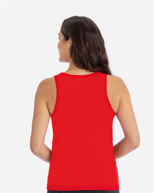 Next Level 3933 Women's Cotton Tank - Back view