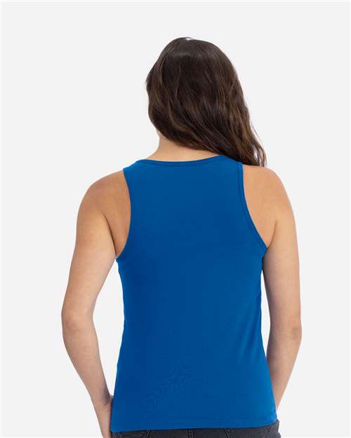 Next Level 3933 Women's Cotton Tank - Back view