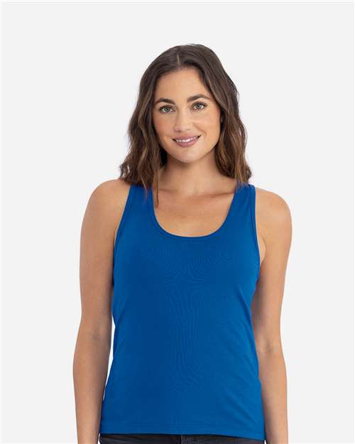 Next Level 3933 Women's Cotton Tank - Front view