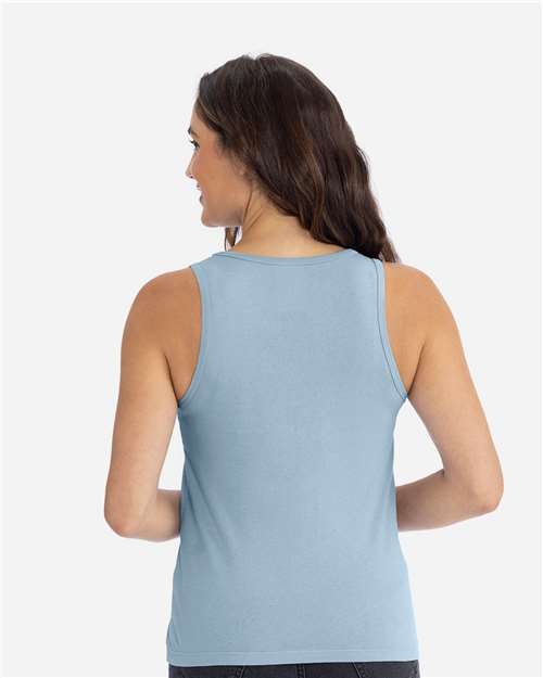 Next Level 3933 Women's Cotton Tank - Back view