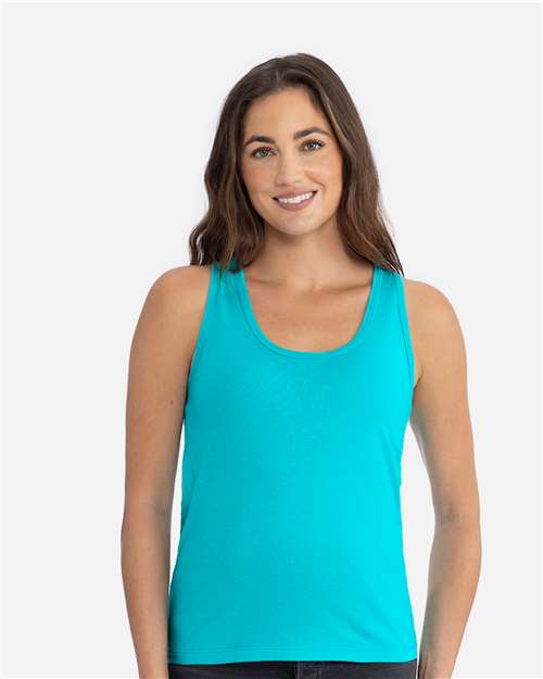 Next Level 3933 Women's Cotton Tank - Front view