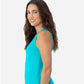 Next Level 3933 Women's Cotton Tank - Side view