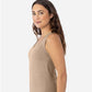 Next Level 3933 Women's Cotton Tank - Side view
