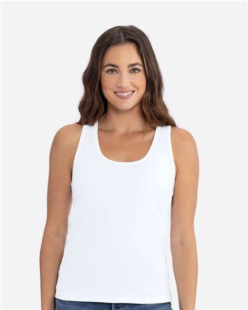 Next Level 3933 Women's Cotton Tank - Front view