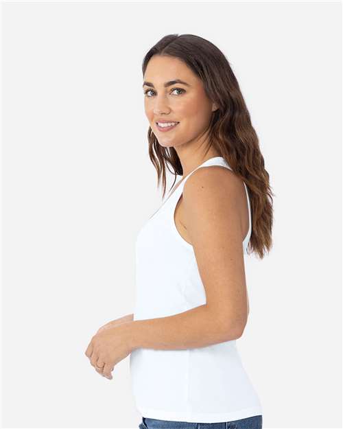 Next Level 3933 Women's Cotton Tank - Side view
