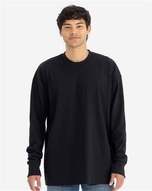 Next Level 7211 Unisex Heavyweight Long Sleeve Tee - Front view