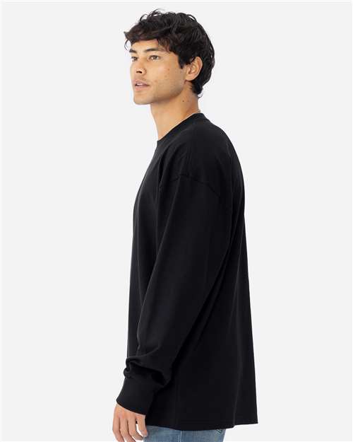 Next Level 7211 Unisex Heavyweight Long Sleeve Tee - Side view