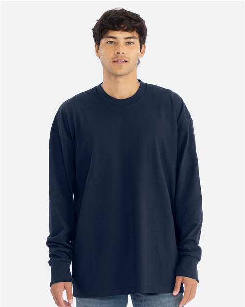 Next Level 7211 Unisex Heavyweight Long Sleeve Tee - Front view