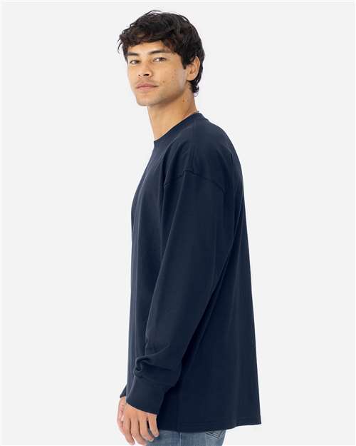 Next Level 7211 Unisex Heavyweight Long Sleeve Tee - Side view