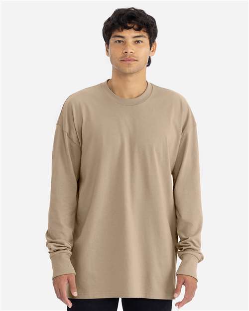 Next Level 7211 Unisex Heavyweight Long Sleeve Tee - Front view