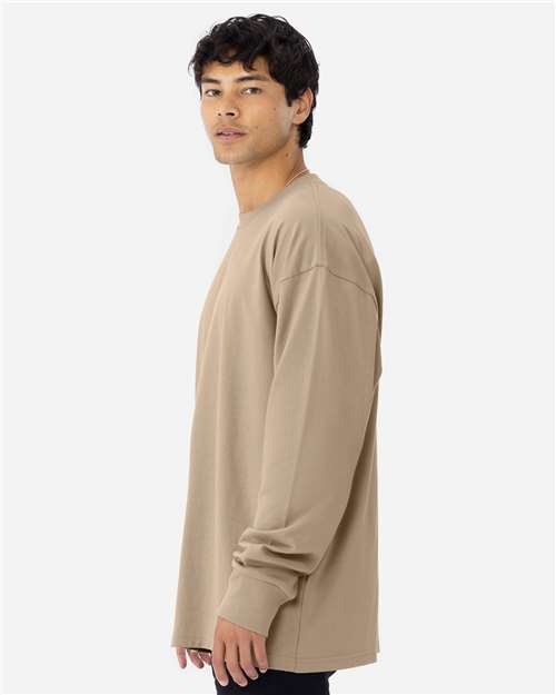 Next Level 7211 Unisex Heavyweight Long Sleeve Tee - Side view