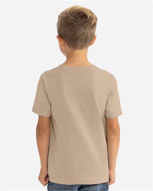 Next Level 3310 Youth Cotton Tee - Back view
