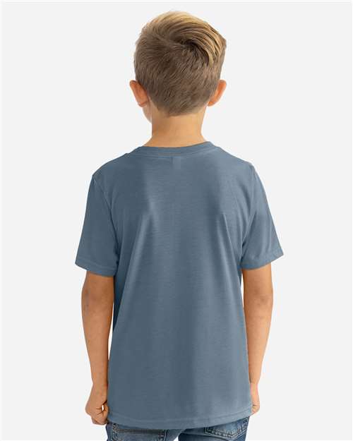 Next Level 3312 Youth CVC Tee - Back view