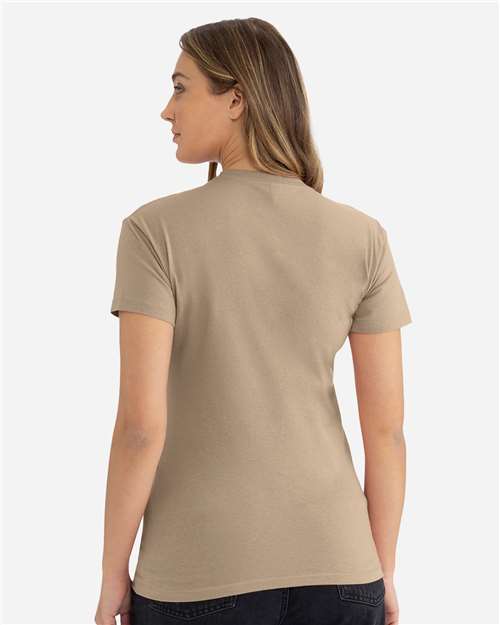 Next Level 3910 Women's Cotton Relaxed Tee - Back view