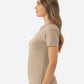 Next Level 3910 Women's Cotton Relaxed Tee - Side view