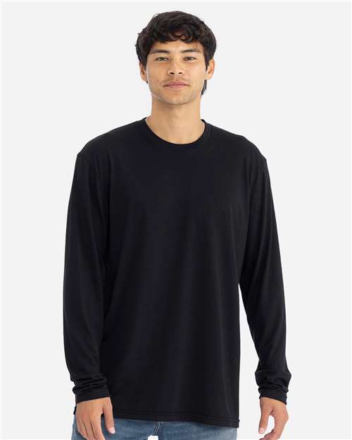 Next Level 6071 Unisex Triblend Long Sleeve Tee - Front view