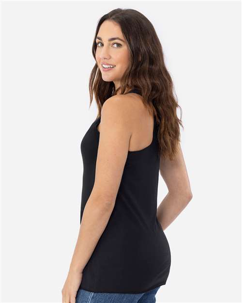 Next Level 6733 Women?s Triblend Racerback Tank - Side view