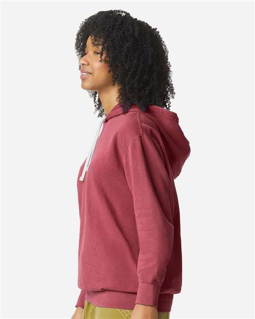 Comfort Colors 1467 Unisex Garment-Dyed Lightweight Hooded Sweatshirt - Side view