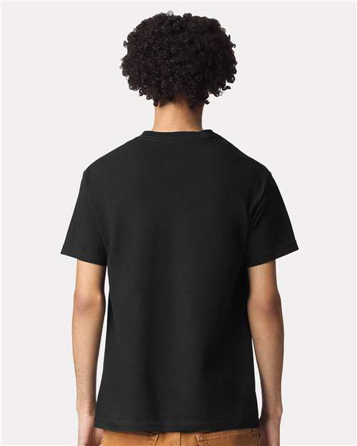 American Apparel 1301GD Unisex Heavyweight Cotton Garment-Dyed Tee - Back view