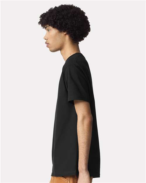 American Apparel 1301GD Unisex Heavyweight Cotton Garment-Dyed Tee - Side view