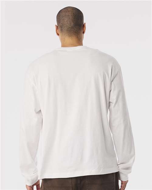 BELLA  CANVAS 3511 6 oz. Heavyweight Long Sleeve Tee - Back view