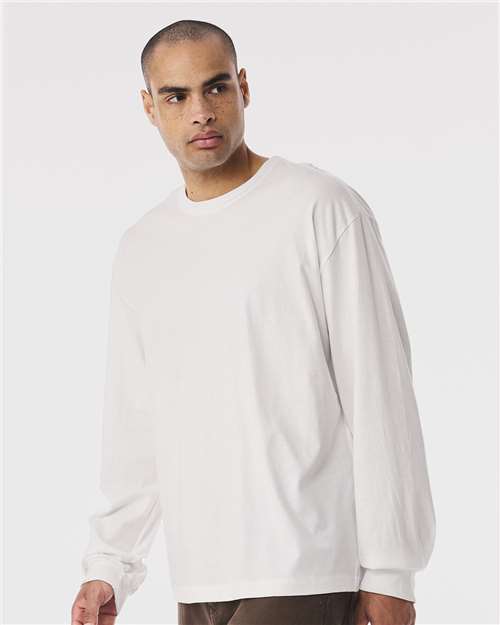 BELLA  CANVAS 3511 6 oz. Heavyweight Long Sleeve Tee - Side view