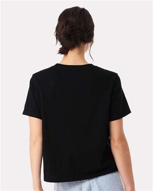 BELLA  CANVAS 6110 Women's 6 oz. Heavyweight Tee - Back view