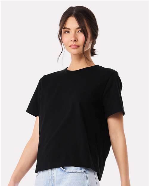 BELLA  CANVAS 6110 Women's 6 oz. Heavyweight Tee - Side view