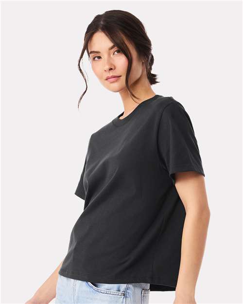 BELLA  CANVAS 6110 Women's 6 oz. Heavyweight Tee - Side view