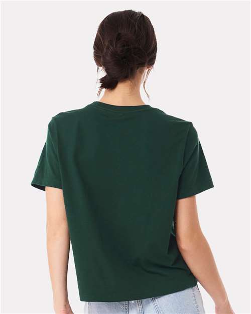 BELLA  CANVAS 6110 Women's 6 oz. Heavyweight Tee - Back view