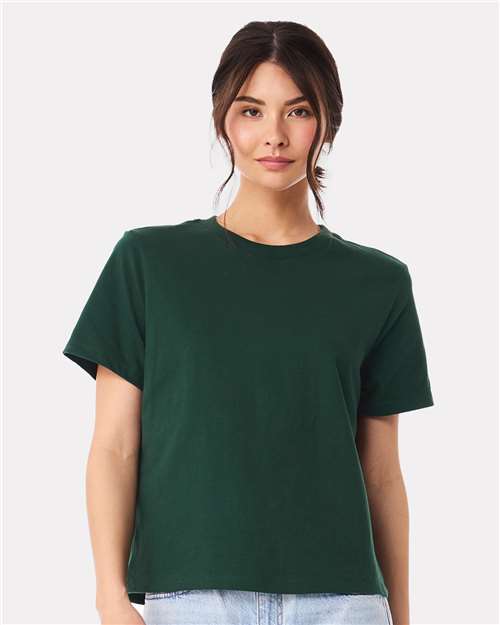 BELLA  CANVAS 6110 Women's 6 oz. Heavyweight Tee - Front view