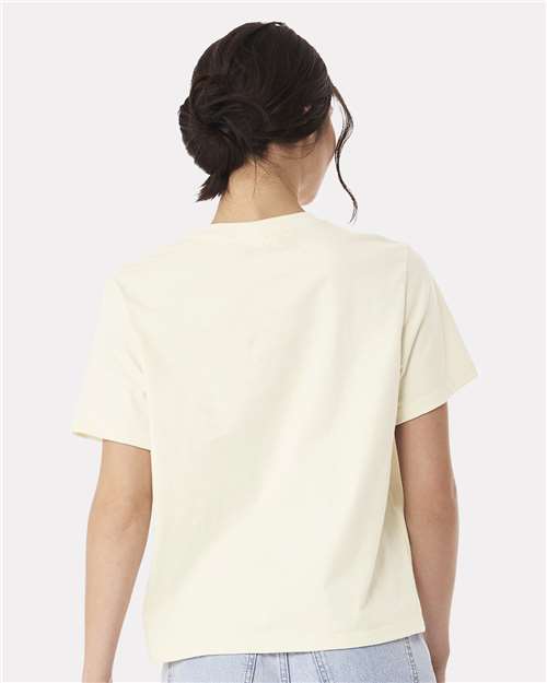 BELLA  CANVAS 6110 Women's 6 oz. Heavyweight Tee - Back view