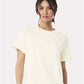 BELLA  CANVAS 6110 Women's 6 oz. Heavyweight Tee - Front view