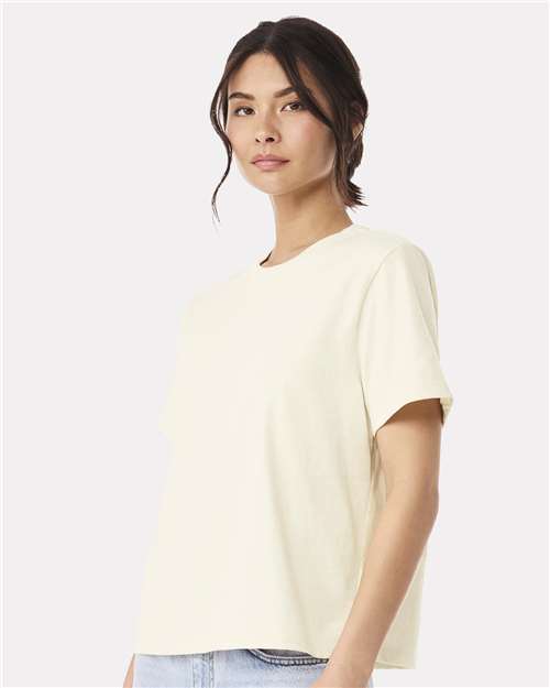 BELLA  CANVAS 6110 Women's 6 oz. Heavyweight Tee - Side view