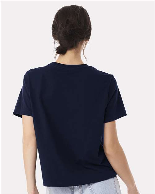 BELLA  CANVAS 6110 Women's 6 oz. Heavyweight Tee - Back view