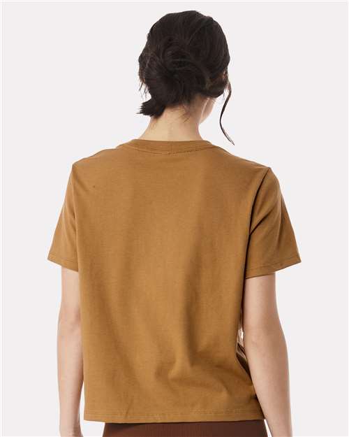 BELLA  CANVAS 6110 Women's 6 oz. Heavyweight Tee - Back view