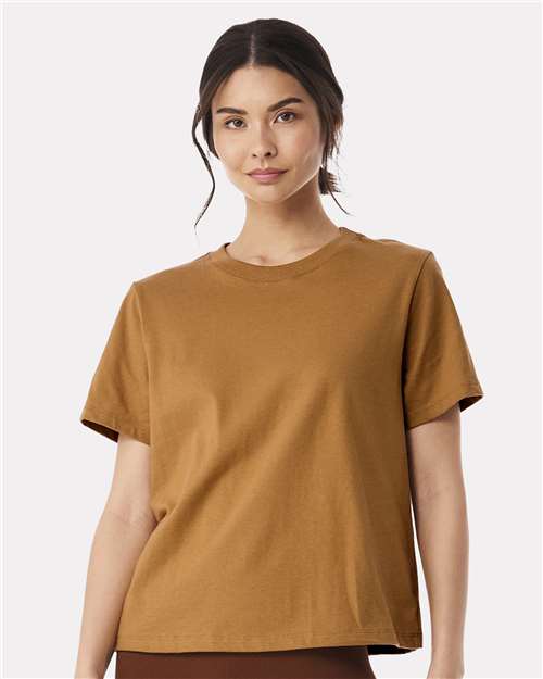 BELLA  CANVAS 6110 Women's 6 oz. Heavyweight Tee - Front view