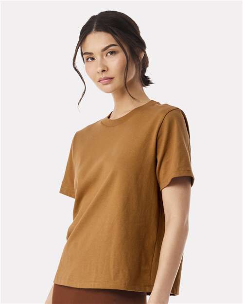 BELLA  CANVAS 6110 Women's 6 oz. Heavyweight Tee - Side view