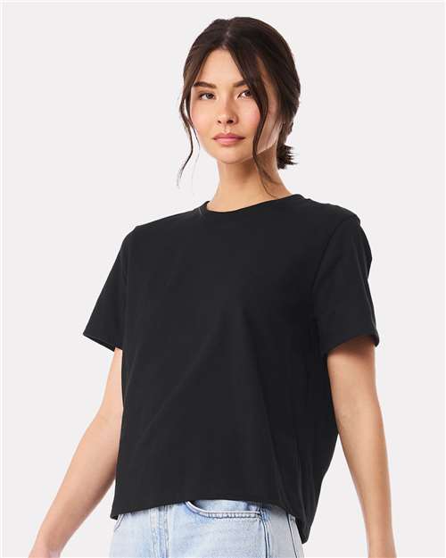 BELLA  CANVAS 6110 Women's 6 oz. Heavyweight Tee - Side view