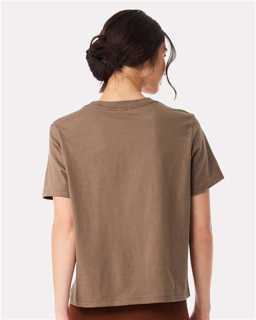 BELLA  CANVAS 6110 Women's 6 oz. Heavyweight Tee - Back view